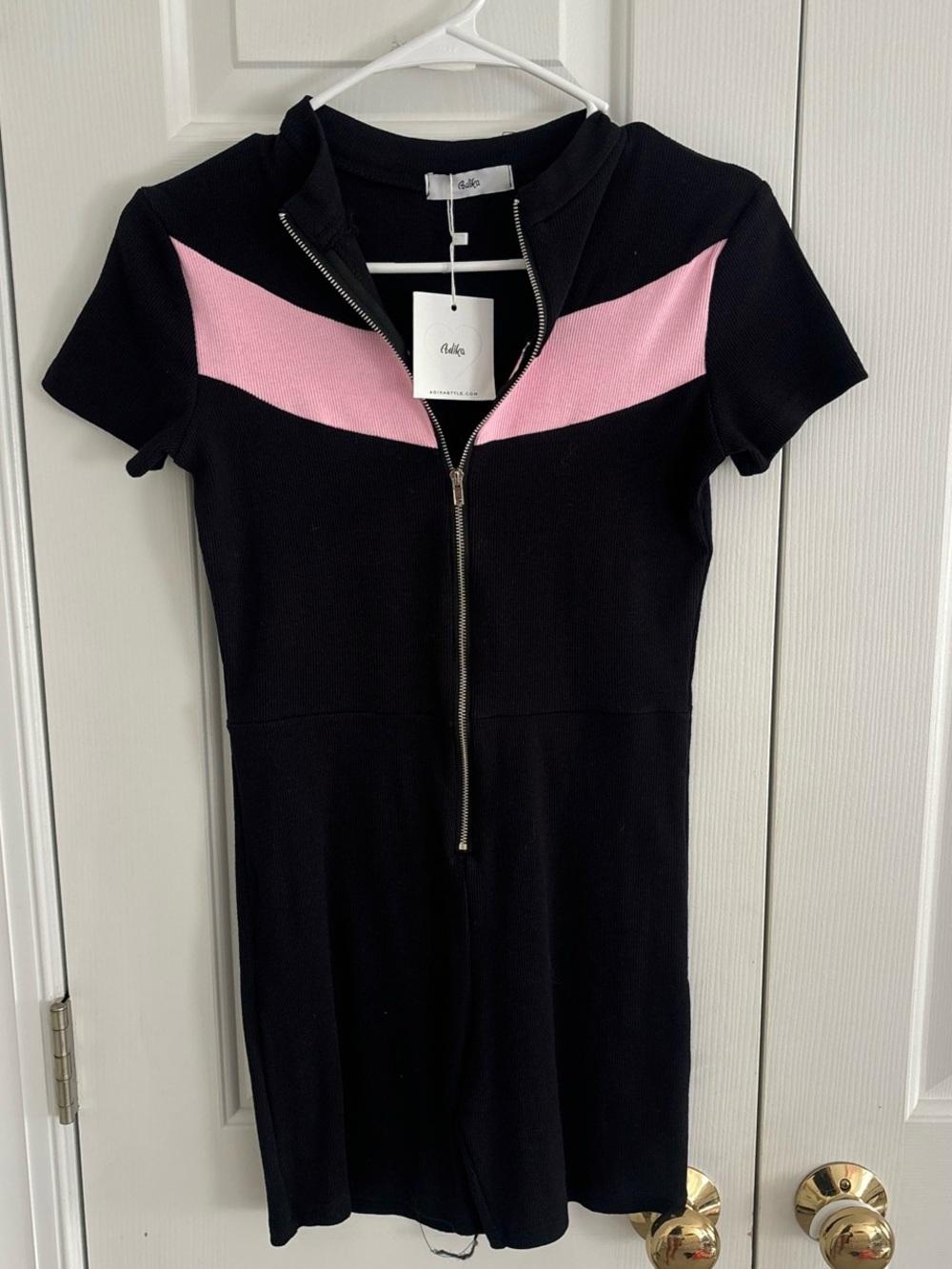 Adika zip up romper
